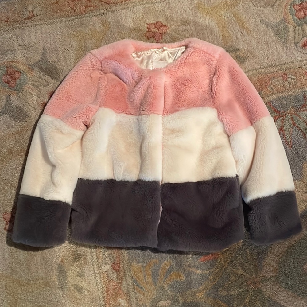 Faux Fur Neapolitan Coat